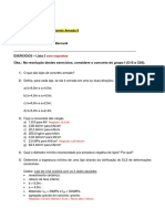 Concreto II - Exercícios - Lista - 3 - Com - Respostas