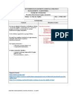 Fiche Situation Management Saisonnier - RT ODALYS