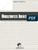 Horizontes Identitarios A Construcao Da