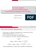 RoME Regression Smoothing Splines 2021