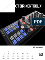 Traktor Kontrol x1 Setup Guide Spanish