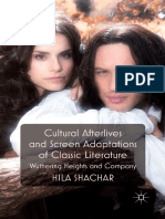 Hila Shachar (Auth.) - Cultural Afterlives and Screen Adaptations of Classic Literature - Wuthering Heights and Company