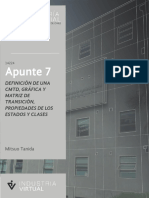 Apunte 7: Definición de Una CMTD, Gráfica Y Matriz de Transición, Propiedades de Los Estados Y Clases