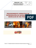 Procop 1.01 Intervención Incendios en Vehiculos Vía Pública.-V0.1