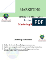 Marketing - Lec 02 (Basic Marketing Research)