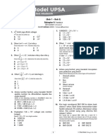 Kertas Model UPSA