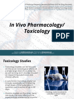Pharamcology in Vivo