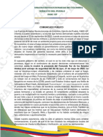 Cese Al Fuego Siempre Fue Unilateral: Estado Mayor Central Arremete Contra El Gobierno