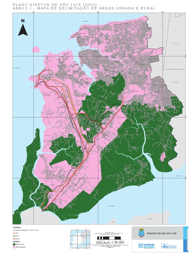 4023 Anexo I - Plano Diretor 2023 - Mapa de Delimitacao de Areas Urbana ...