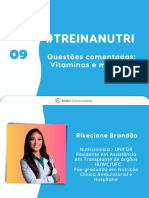 Questões Comentadas - Vitaminas e Minerais