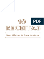 10 Receitas Sem Glúten e Sem Lactose E-Book