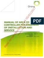 Arca III Product Instructions Version 3