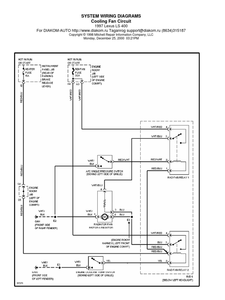 Cooling Fan Circuit PDF