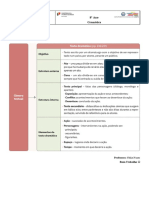 Ficha de Trabalho - Texto Dramático