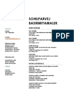 Sohilparvej CV PDF