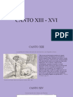 Canto Xiii - Xvi