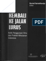 Hariadi Kartodihardjo - Masalah Cara Pikir Dan.