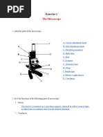 The Microscope: Exercise 1