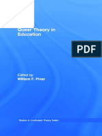Queer theory in education William F.Pinar(2009)