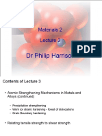 Materials 2: DR Philip Harrison