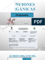 Funciones Orgánicas Ácidos y Ésteres