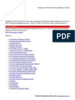 Ringkasan Materi Dinamika Kehidupan Sosial