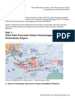 Materi PKN Kelas 10 Bab 1 Nilai-Nilai Pancasila Dalam Penyelenggaraan Pemerintah Negara