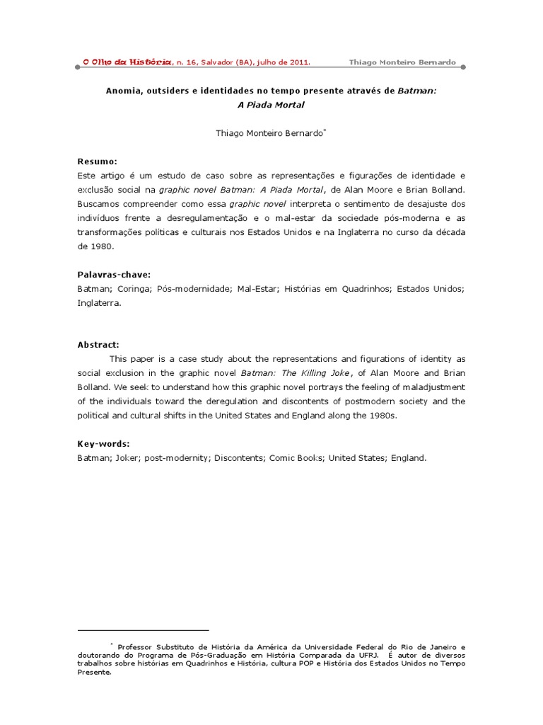 Piada Mortal Download Grátis Pdf Batman