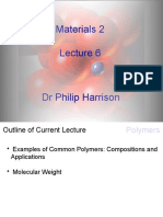 Polymers - Lecture 9