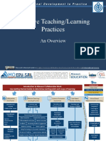 Effective Teaching and Learning Practices Overview