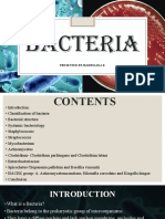 2) Bacteriology