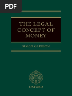 The Legal Concept of Money (Simon Gleeson) (Z-Library)