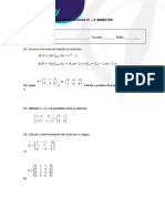 2B - Lista de Exercícios #1