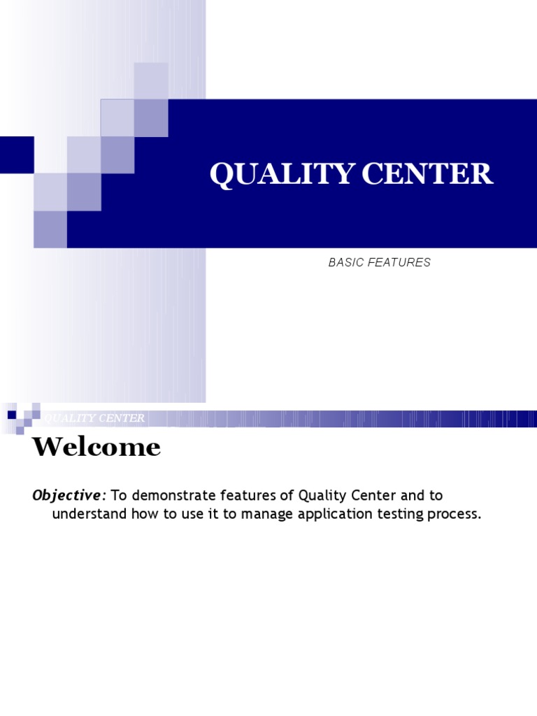 Quality Center: Basic Features | PDF | Business Process | Computer ...
