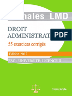 Annale de Droi Administratif Ivoirien Nouveau