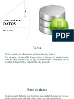 CONCEPTOS BÁSICOS DE BASES DE DATOS