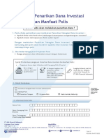 Formulir Penarikan Dana Investasi Dan Manfaat Polis