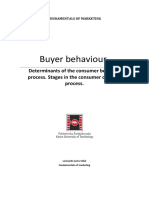 Buyer Behaviour