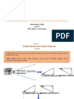 9-Kelas X-Latihan Trigonometri Dan Pembahasan