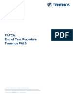 End of Year Procedure FATCA Bangalore