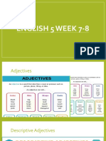 English 5 Week 7-8