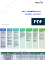 Icertis Weekly Status Report 18-05-2023