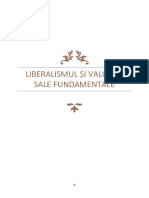 Liberalismul Și Valorile Sale Fundamentale