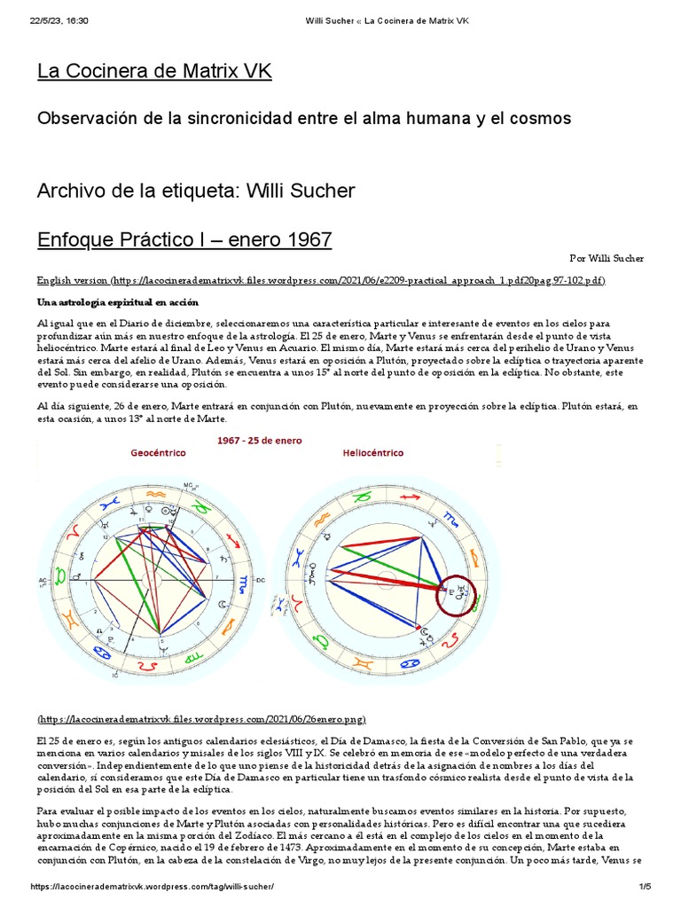 Willi Sucher La Cocinera de Matrix VK | PDF | Rudolf Steiner | Vida
