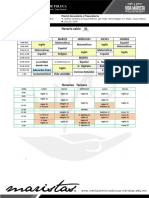 Horarios 31, 32, 33 2022