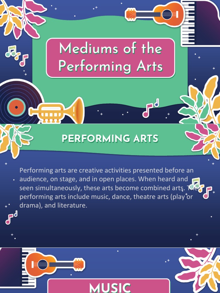 GEC 5 Chapter2 Medium of Performing Arts Music | PDF | Musical ...