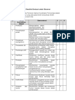 Checklist Evaluasi Kom. Ef Observer