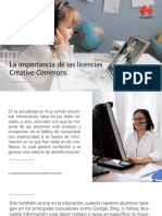 4.2.1 Presentación La Importancia de Las Licencias Creative Commons