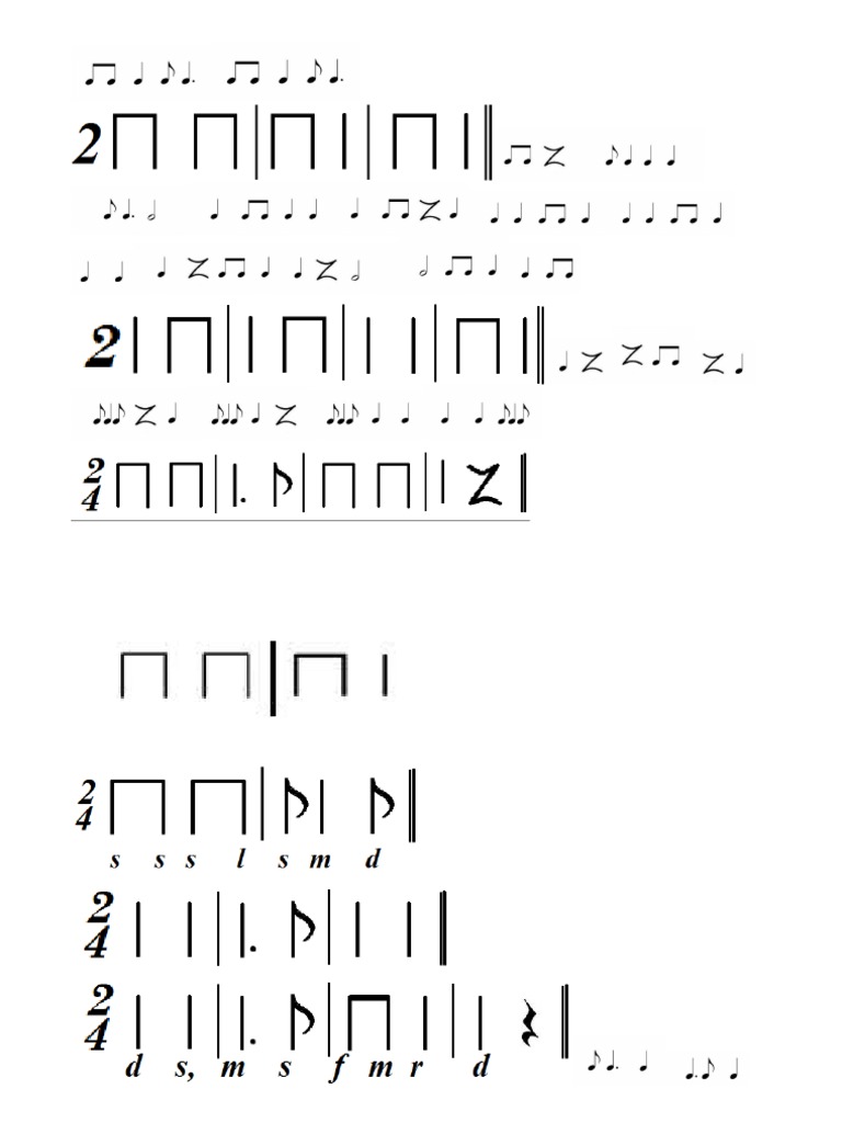 Ritmuskártyák | PDF