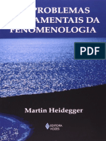 Resumo Problemas Fundamentais Da Fenomenologia Os Martin Heidegger